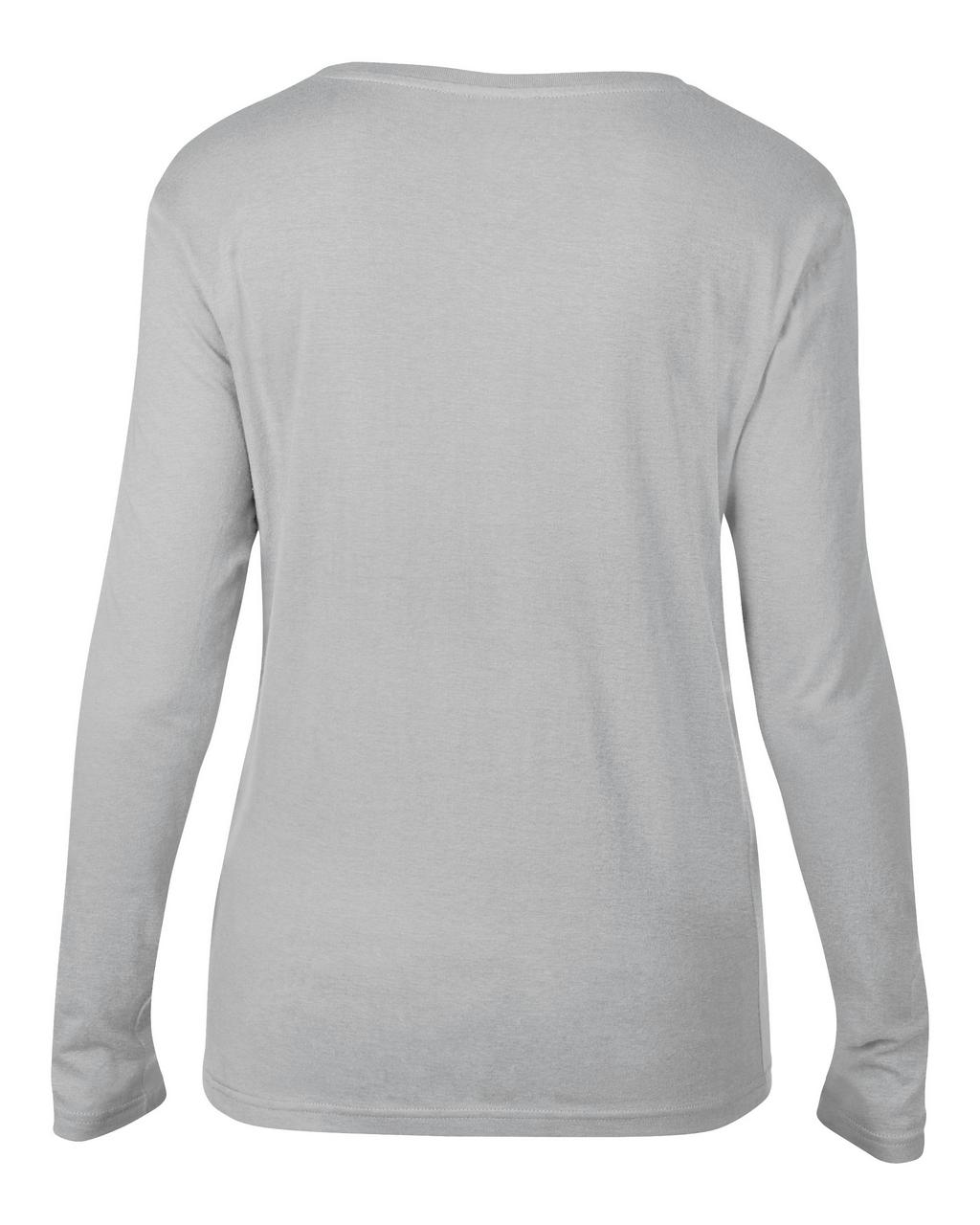 WOMEN’S FEATHERWEIGHT LONG SLEEVE SCOOP TEE - Silver - Additional