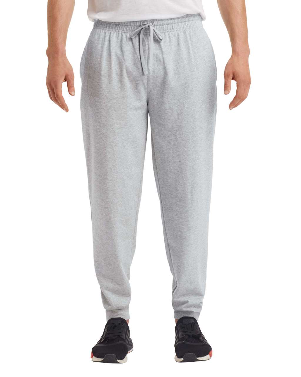 UNISEX LIGHT TERRY JOGGER - Heather Grey - Main