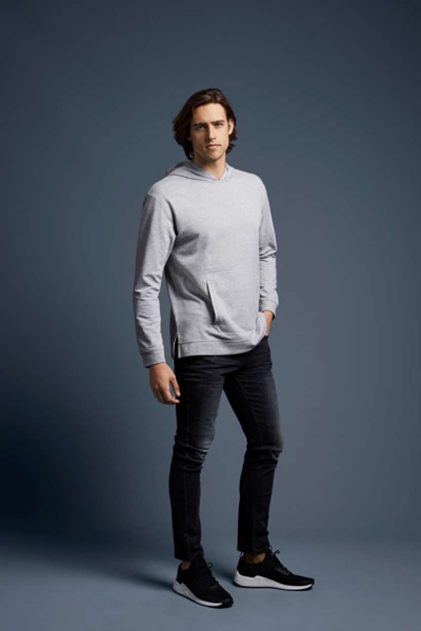 UNISEX LIGHT TERRY HOOD - Navy - Additional