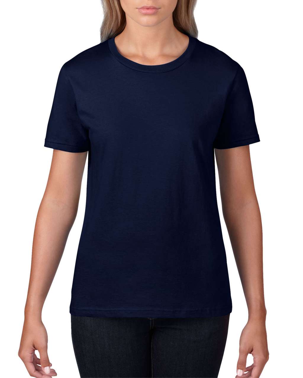 WOMEN'S LIGHTWEIGHT TEE - Navy - Main