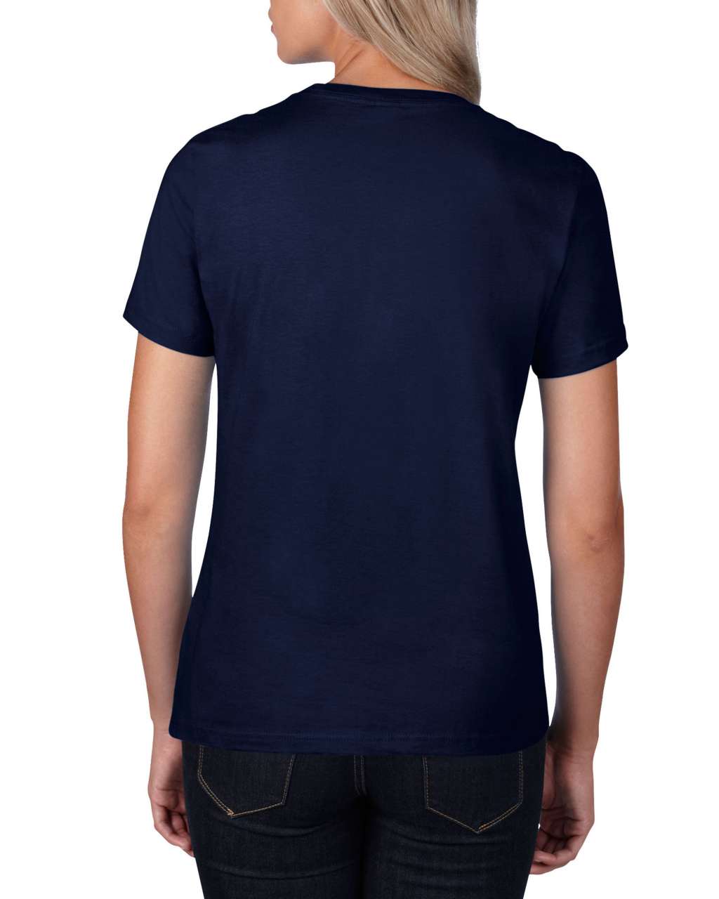 WOMEN'S LIGHTWEIGHT TEE - Navy - Additional