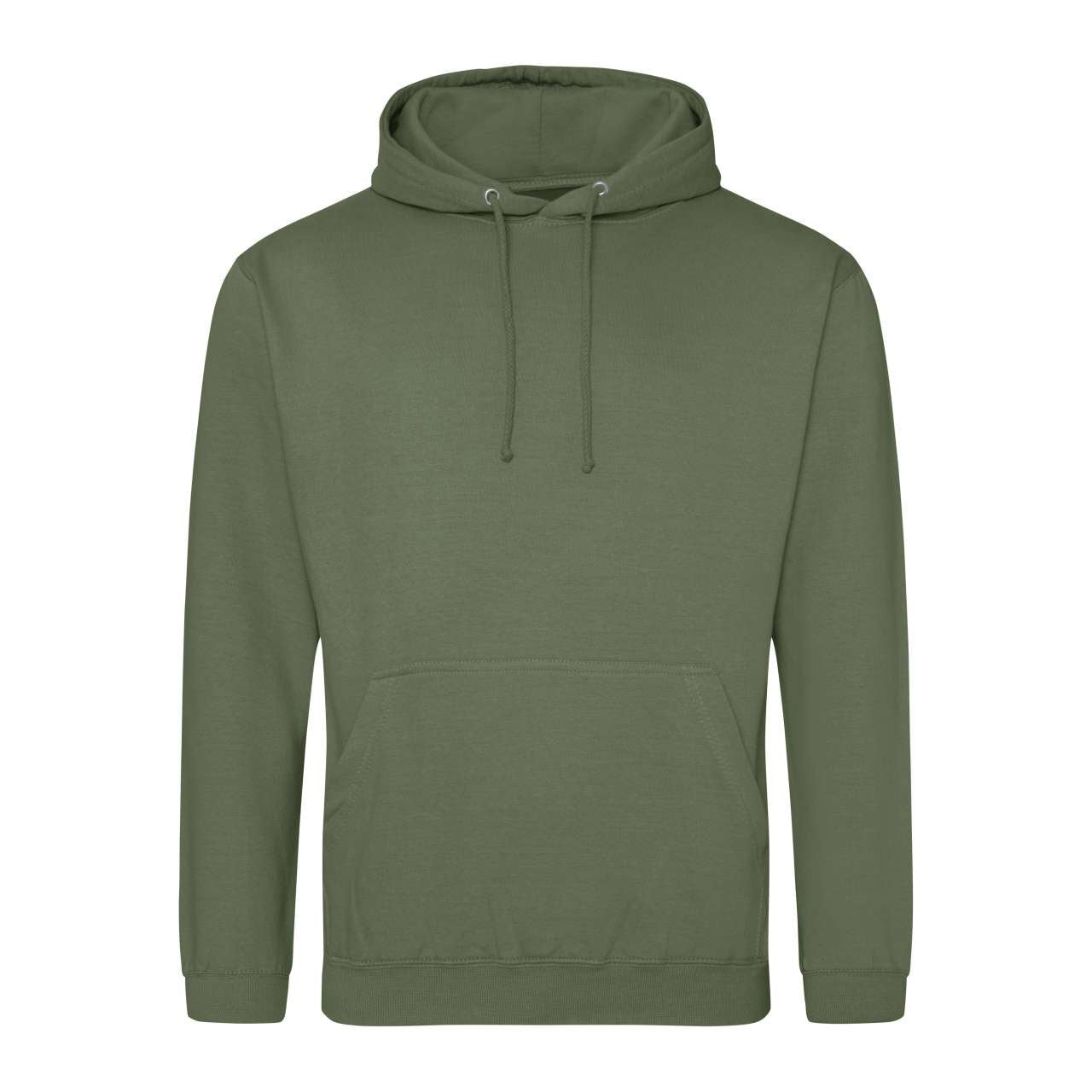 COLLEGE HOODIE - Earthy Green - Main