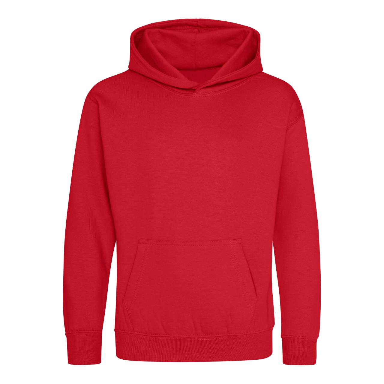 KIDS HOODIE - Fire Red - Main