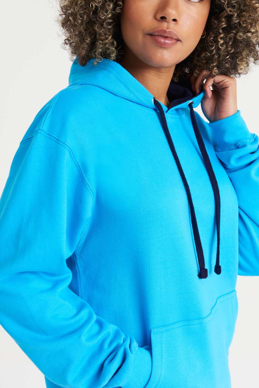 VARSITY HOODIE - Arctic White/French Navy - Additional