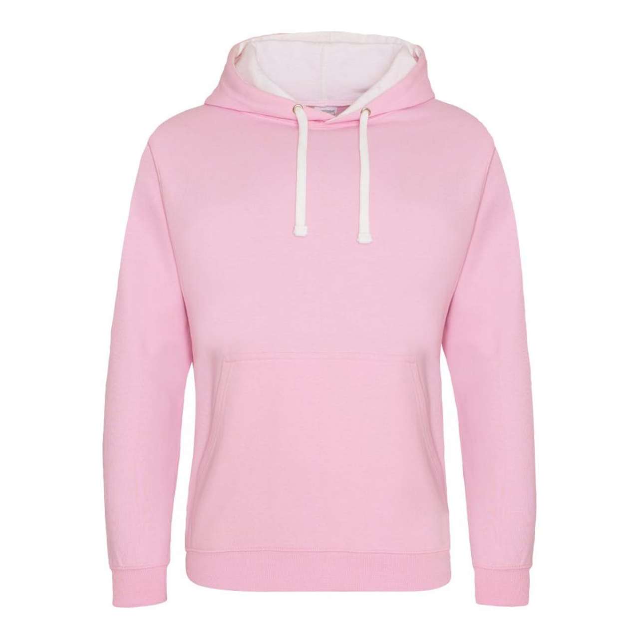 VARSITY HOODIE - Baby Pink/Arctic White - Main