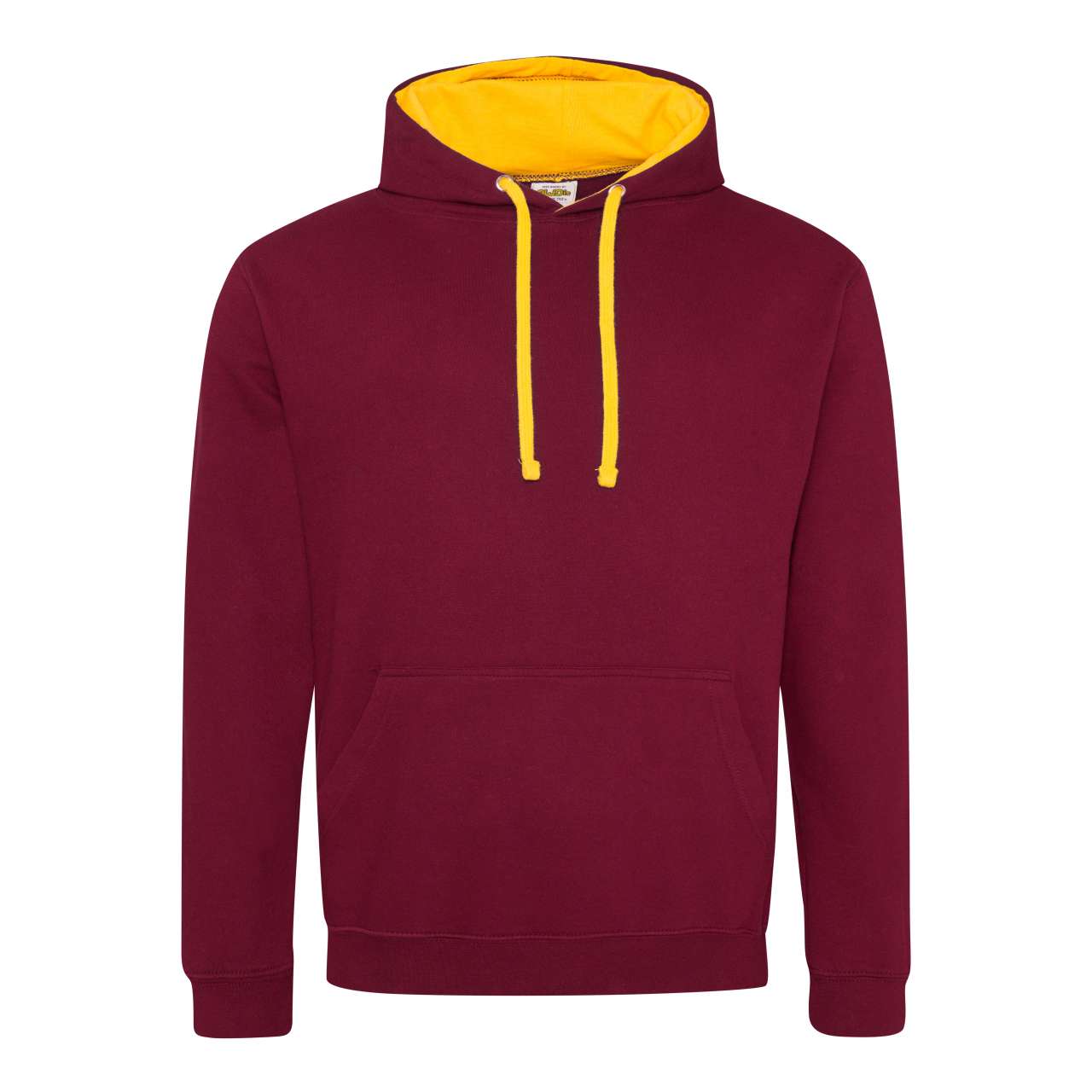 VARSITY HOODIE - Burgundy/Gold - Main