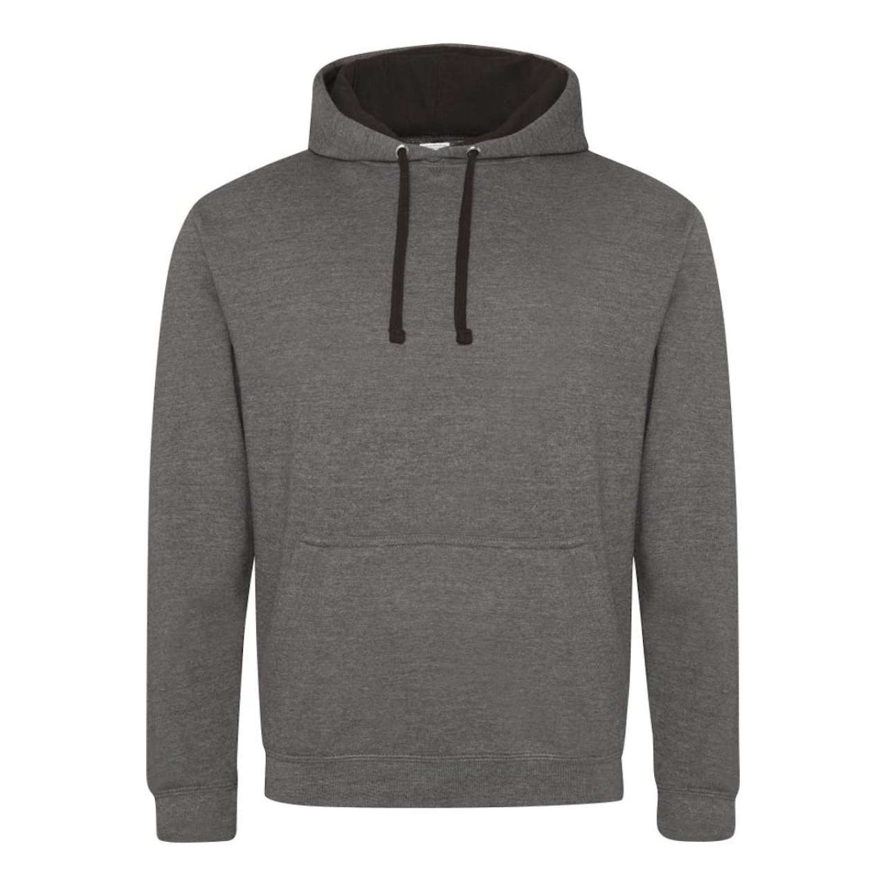 VARSITY HOODIE - Charcoal Grey/Jet Black - Main