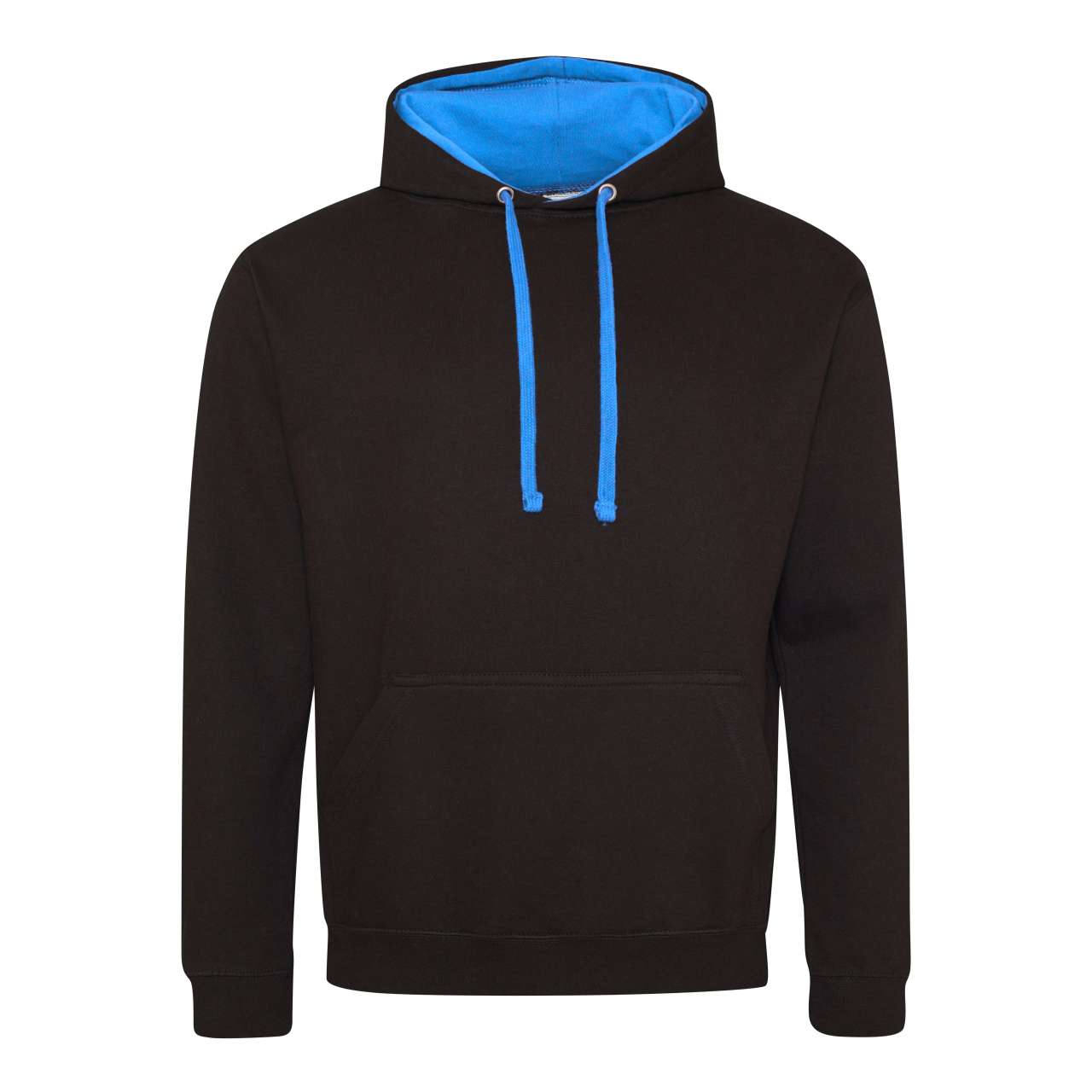 VARSITY HOODIE - Jet Black/Sapphire Blue - Main