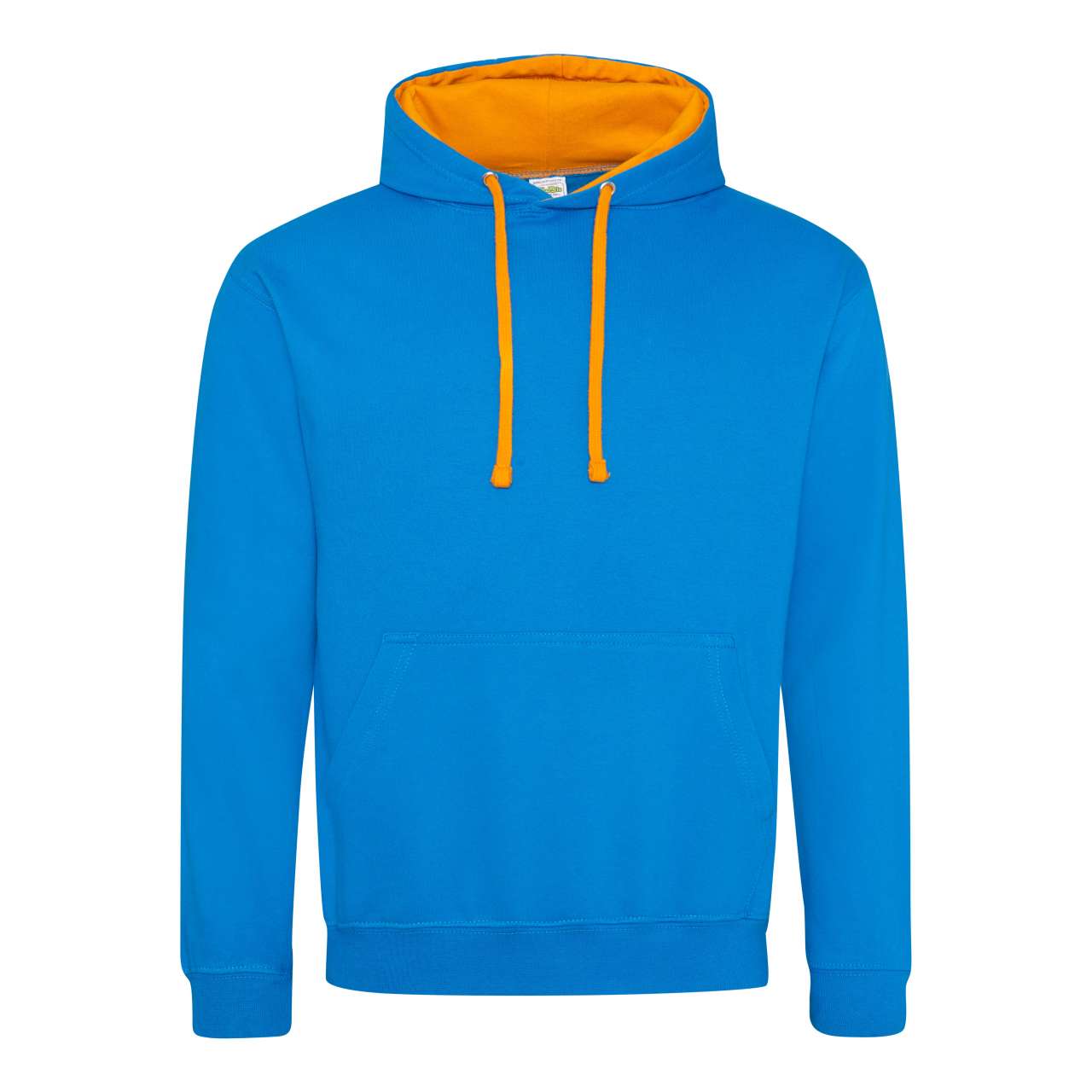 VARSITY HOODIE - Sapphire Blue/Orange Crush - Main