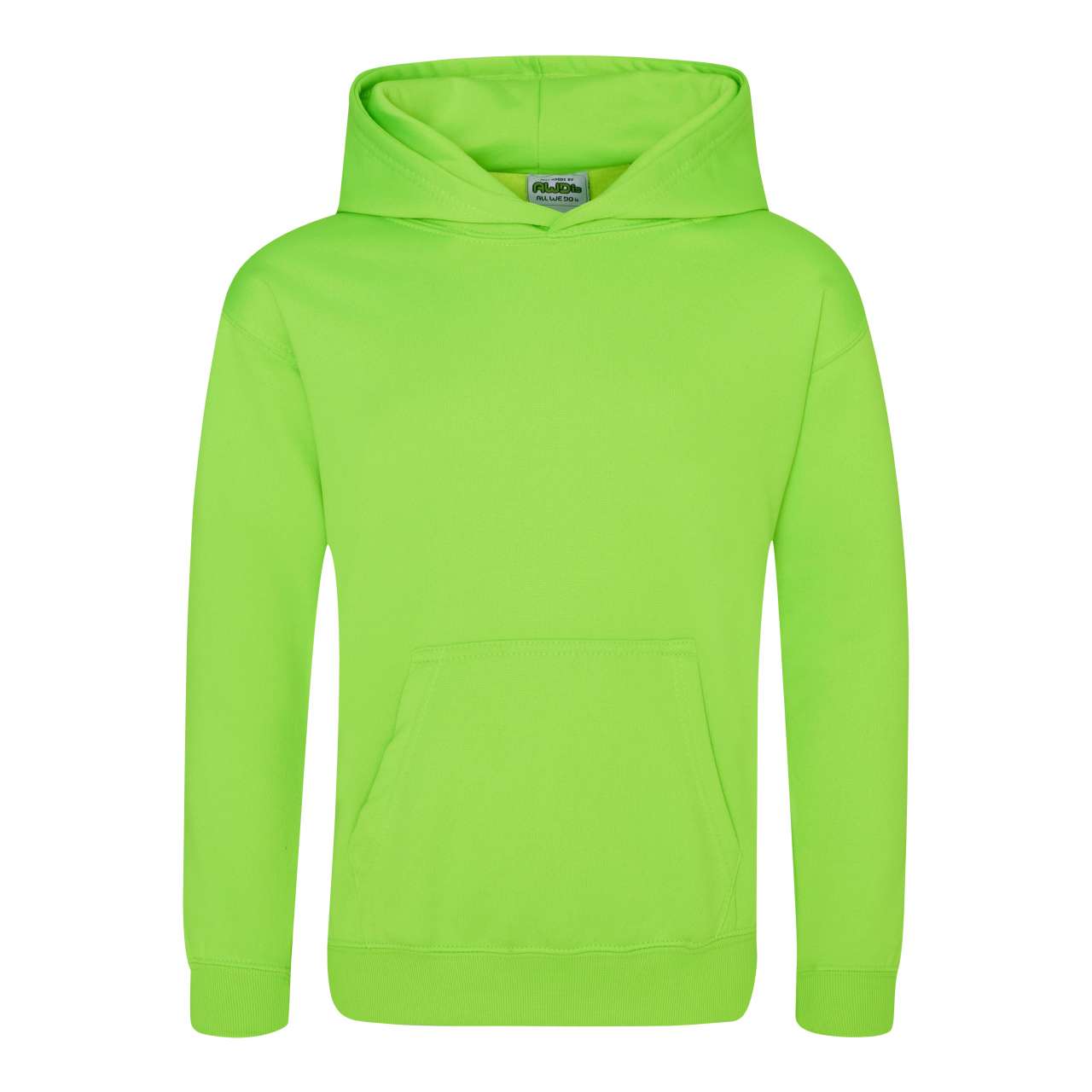 KIDS ELECTRIC HOODIE - Electric Green - Main