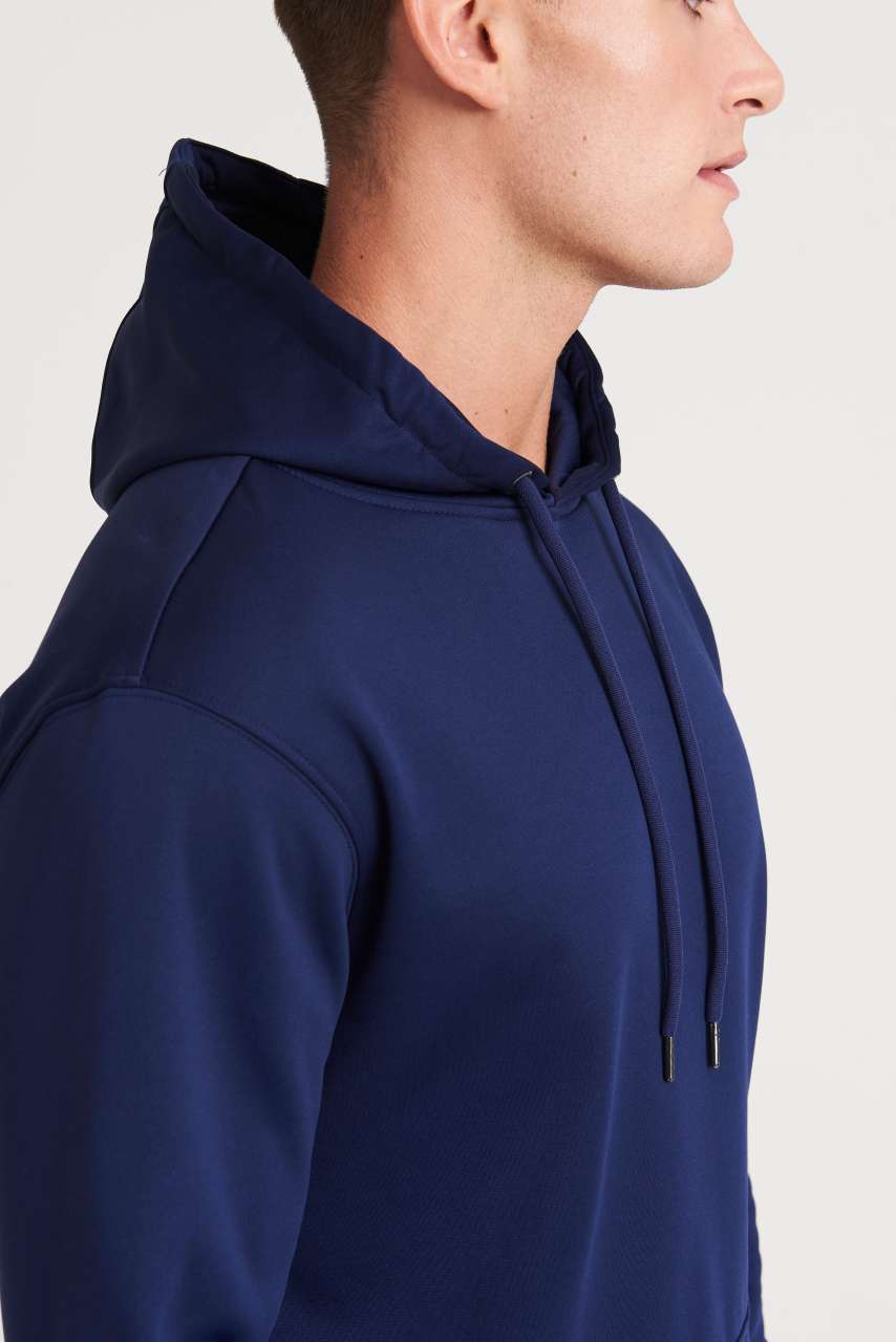 SPORTS POLYESTER HOODIE - Arctic White - Additional