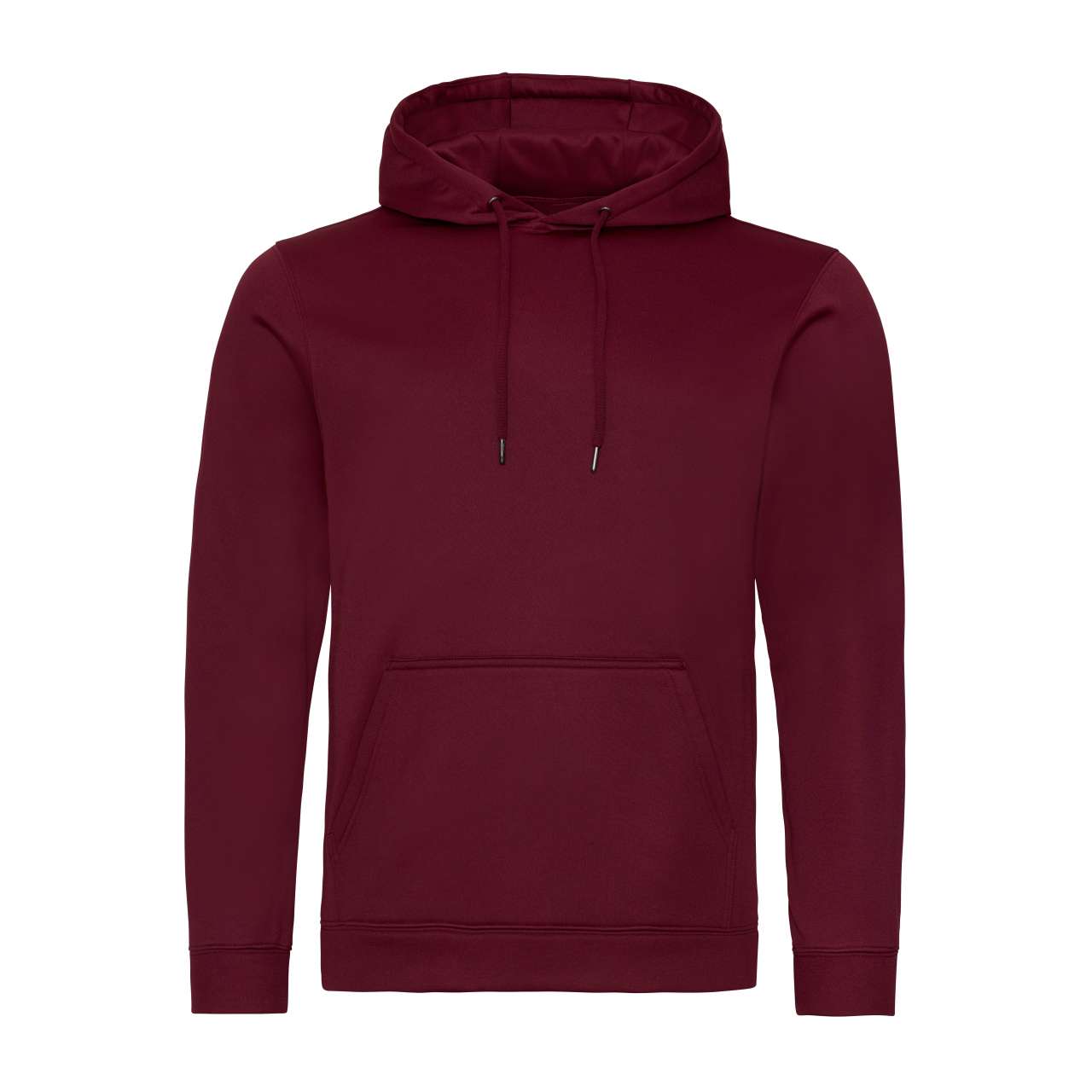 SPORTS POLYESTER HOODIE - Burgundy - Main
