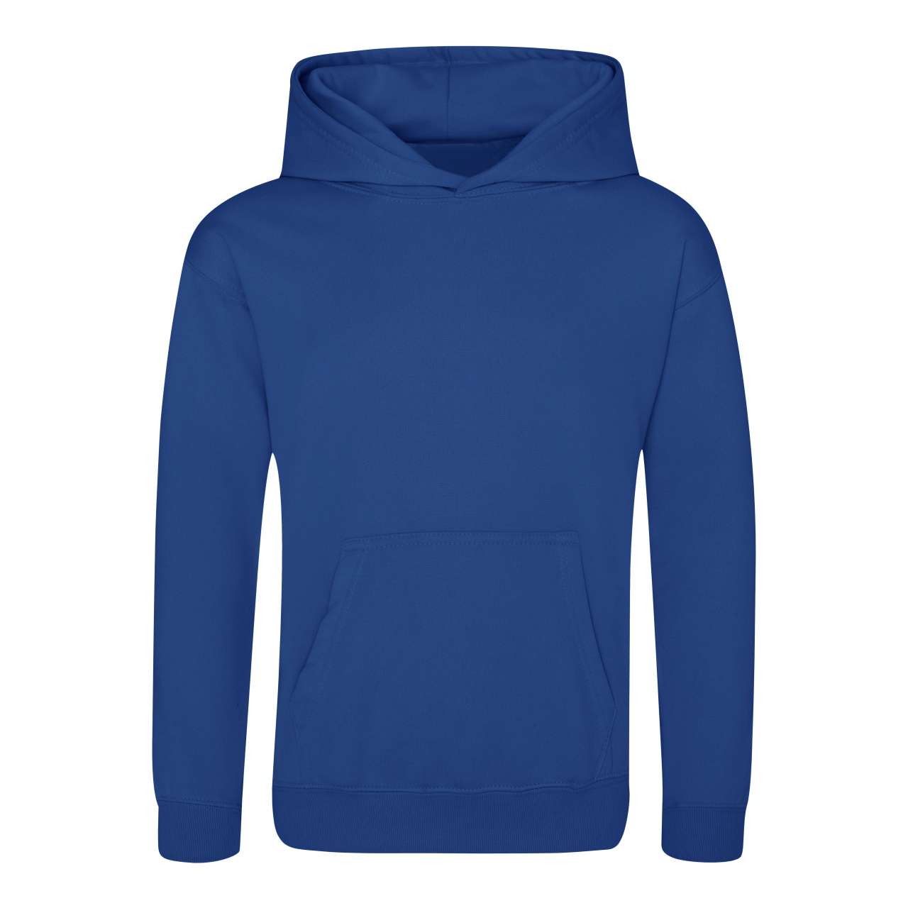 KIDS SPORTS POLYESTER HOODIE - Royal Blue - Main