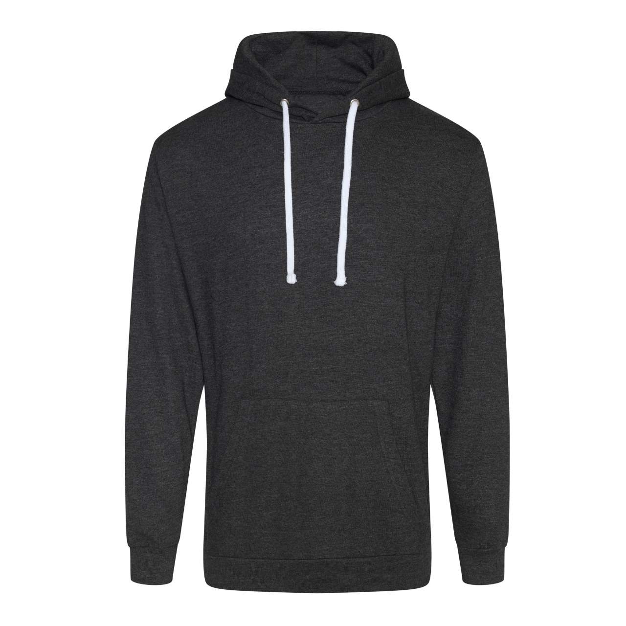 HEATHER HOODIE - Black Heather - Main