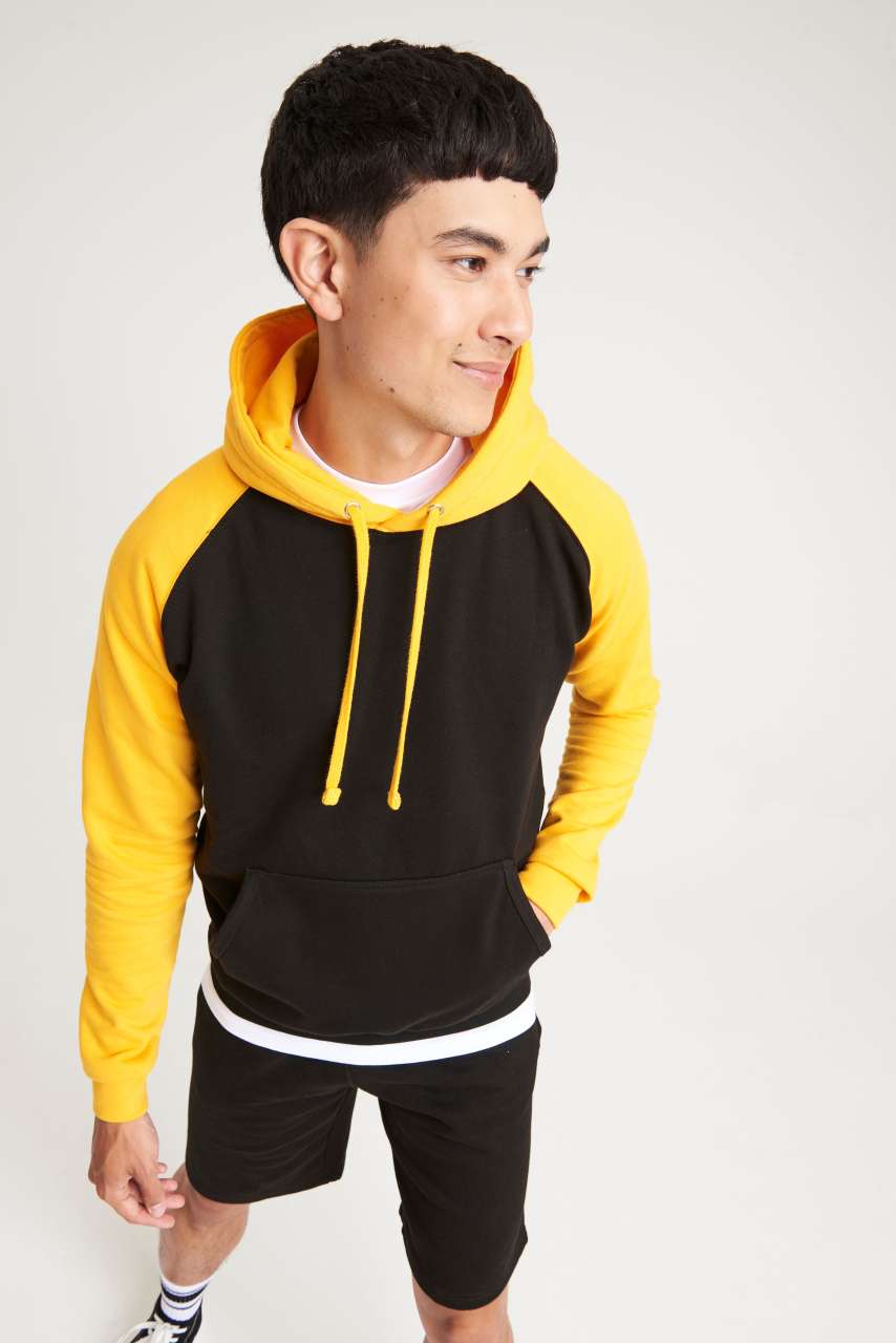 BASEBALL HOODIE - Charcoal Grey/Jet Black - Additional
