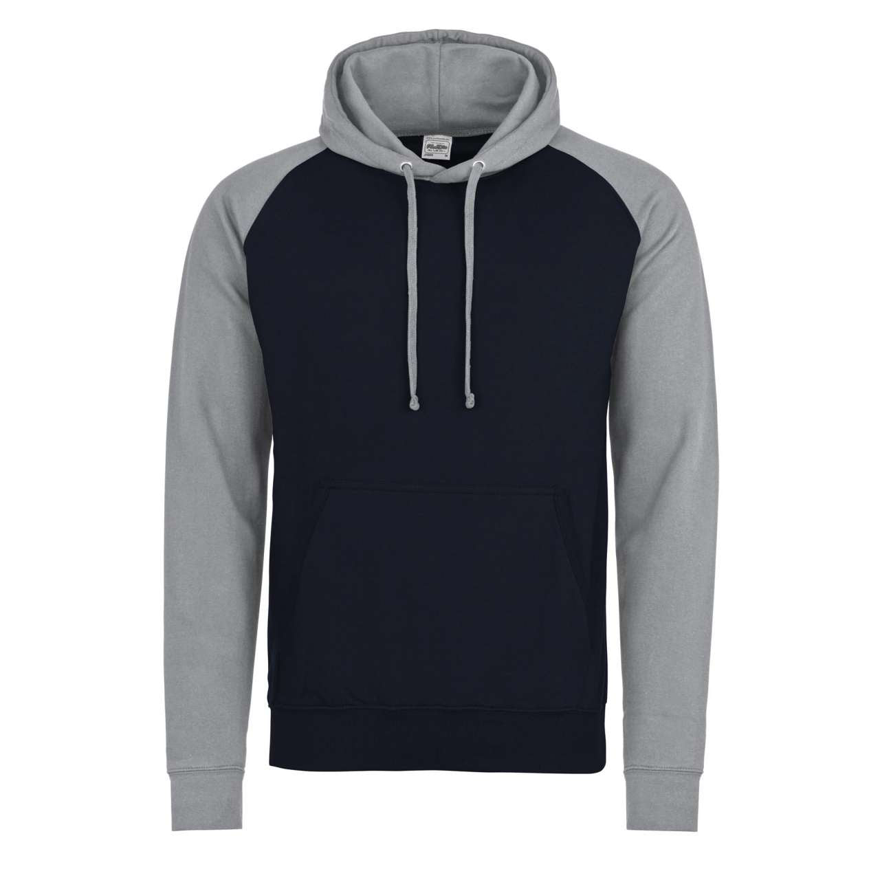 AWJH009 Oxford Navy/Heather Grey