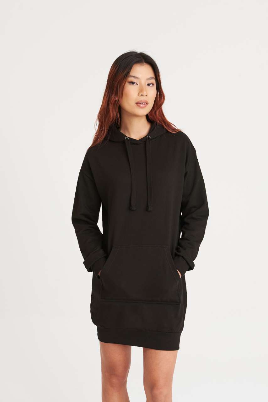 HOODIE DRESS - Heather Grey - Additional