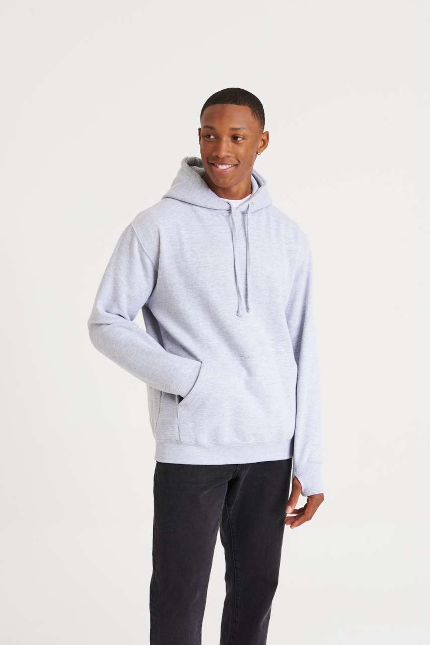 STREET HOODIE - Charcoal - Model