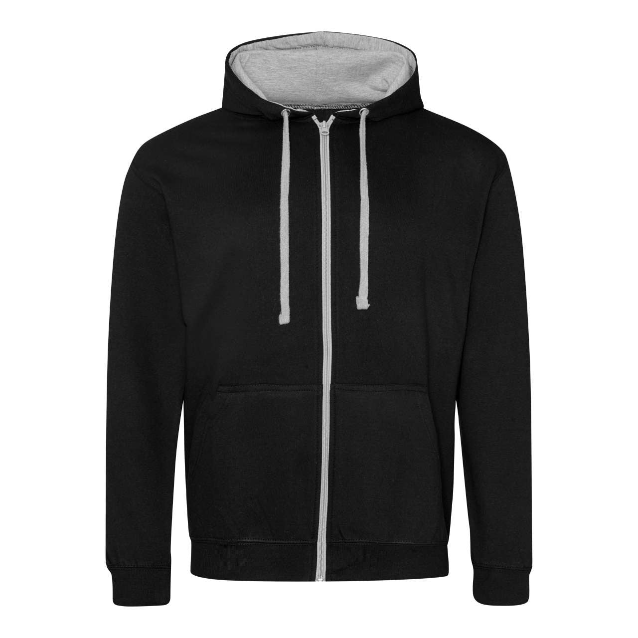 VARSITY ZOODIE - Jet Black/Heather Grey - Main