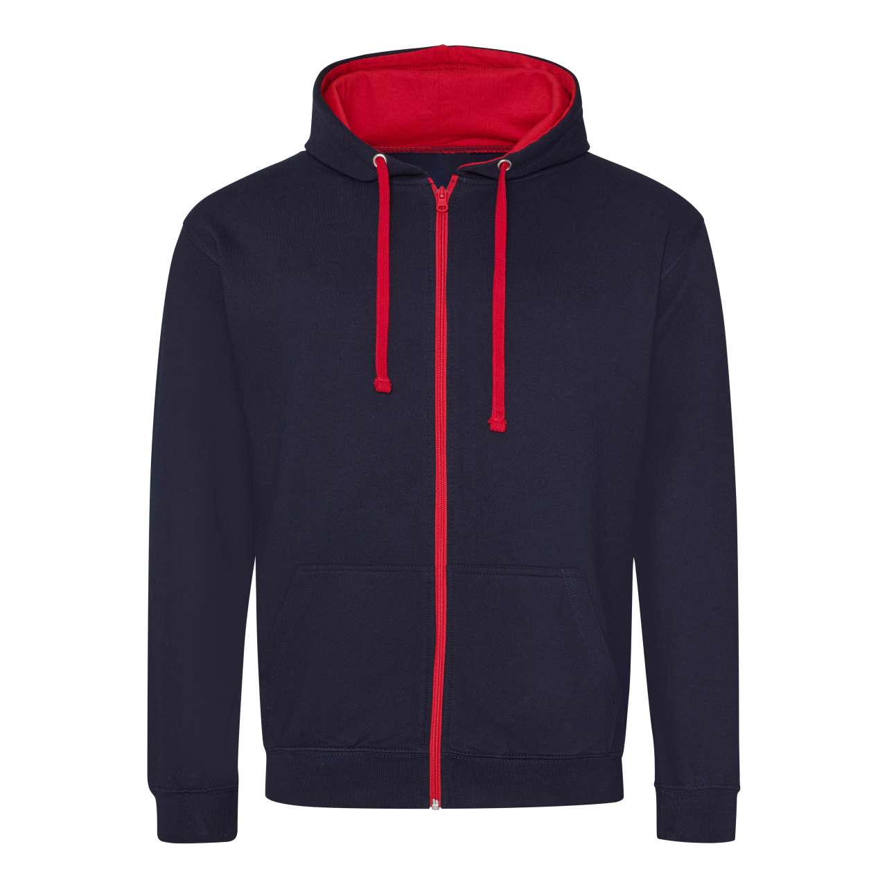 VARSITY ZOODIE - New French Navy/Fire Red - Main
