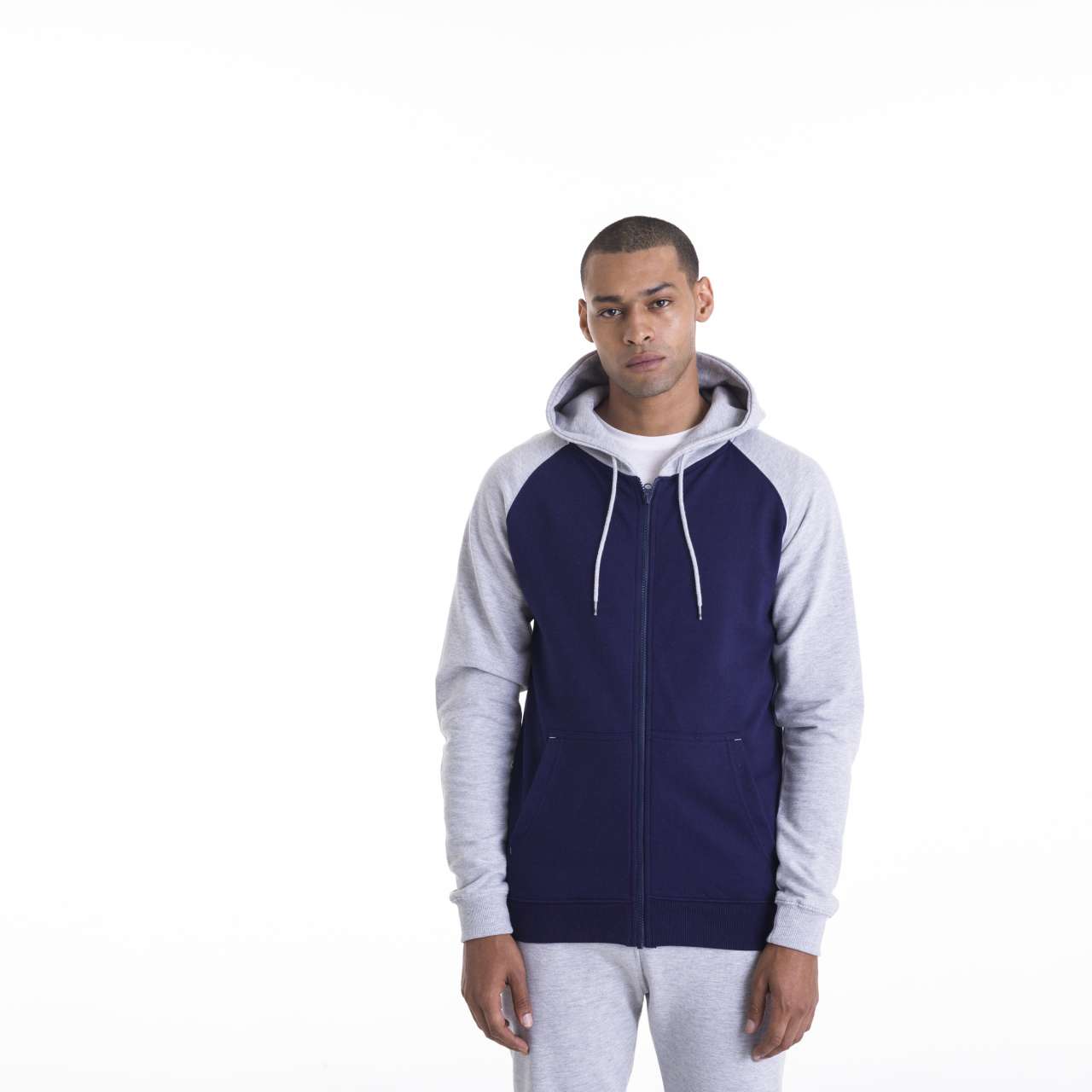 BASEBALL ZOODIE - Charcoal Grey/Jet Black - Additional
