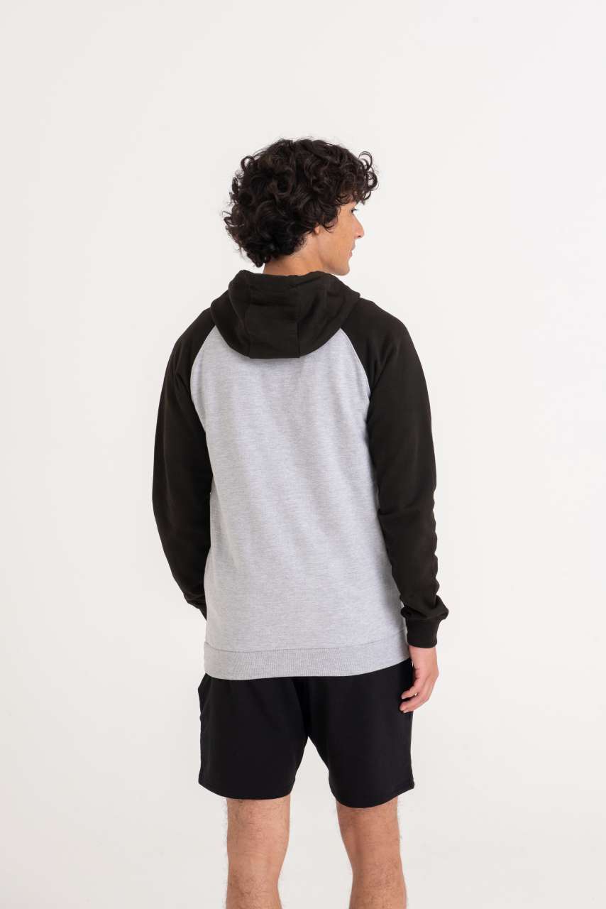 BASEBALL ZOODIE - Charcoal Grey/Jet Black - Additional