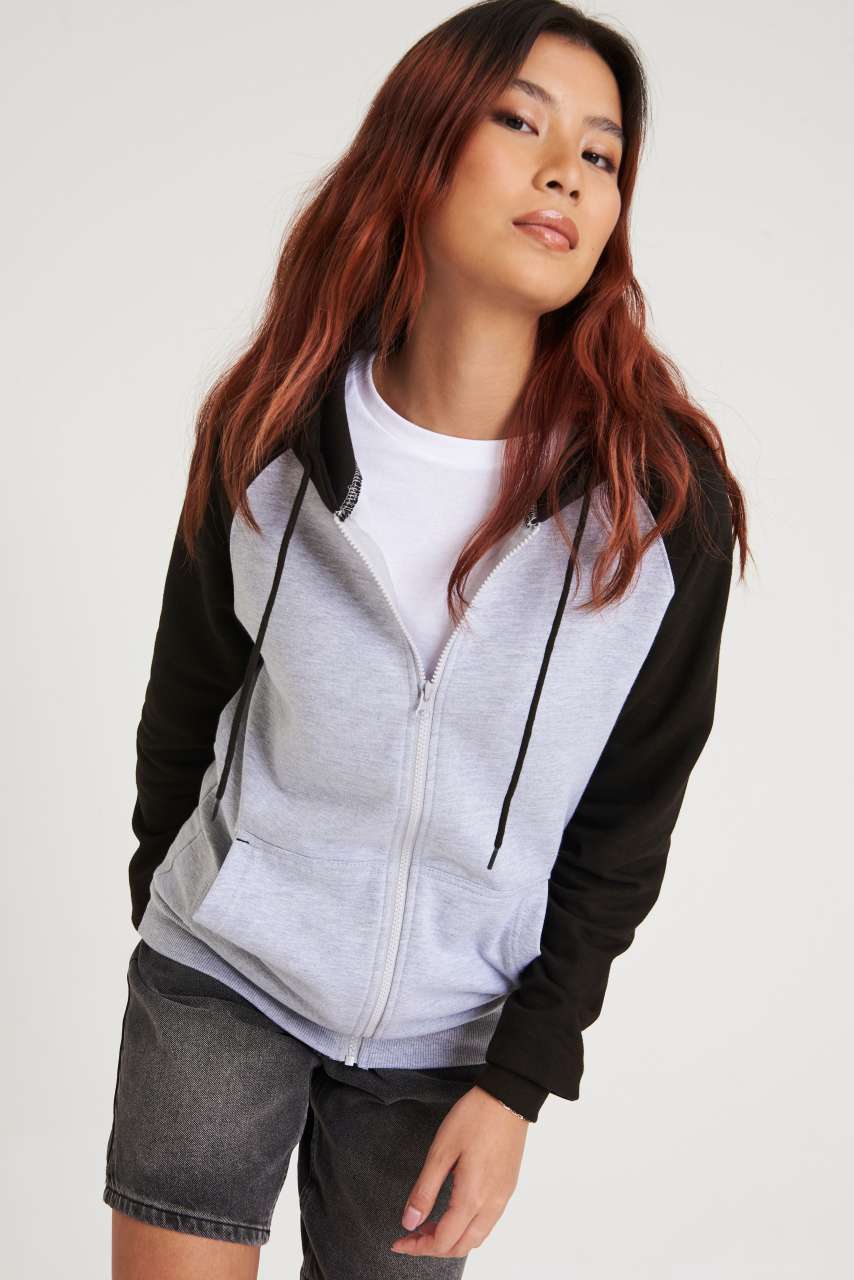 BASEBALL ZOODIE - Charcoal Grey/Jet Black - Additional