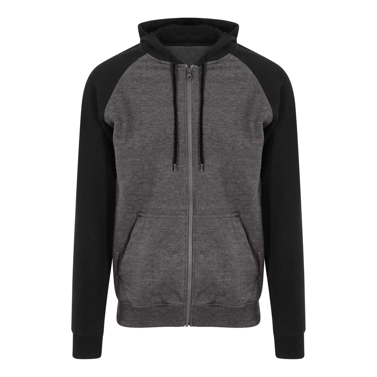 BASEBALL ZOODIE - Charcoal Grey/Jet Black - Main