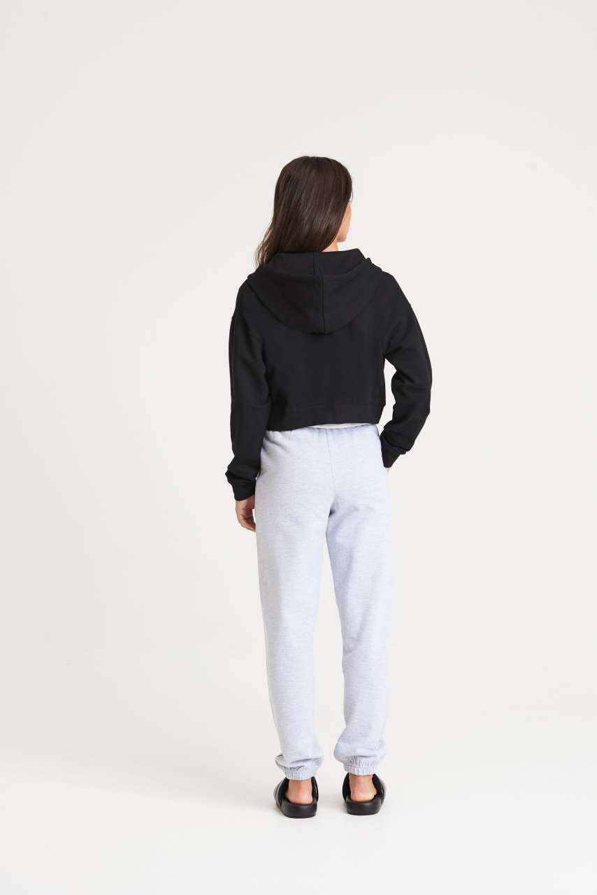 WOMEN'S FASHION CROPPED ZOODIE - Arctic White - Additional