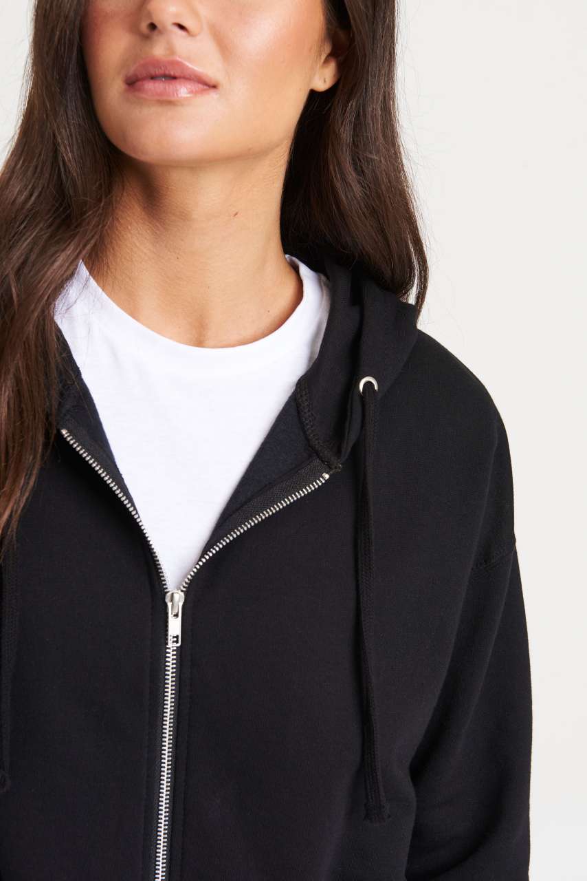WOMEN'S FASHION CROPPED ZOODIE - Arctic White - Additional