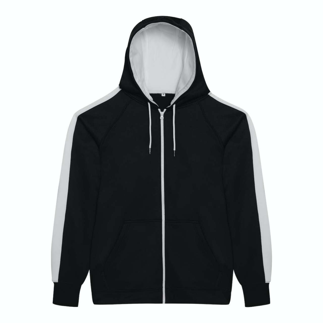SPORTS POLYESTER ZOODIE - Jet Black/Arctic White - Main