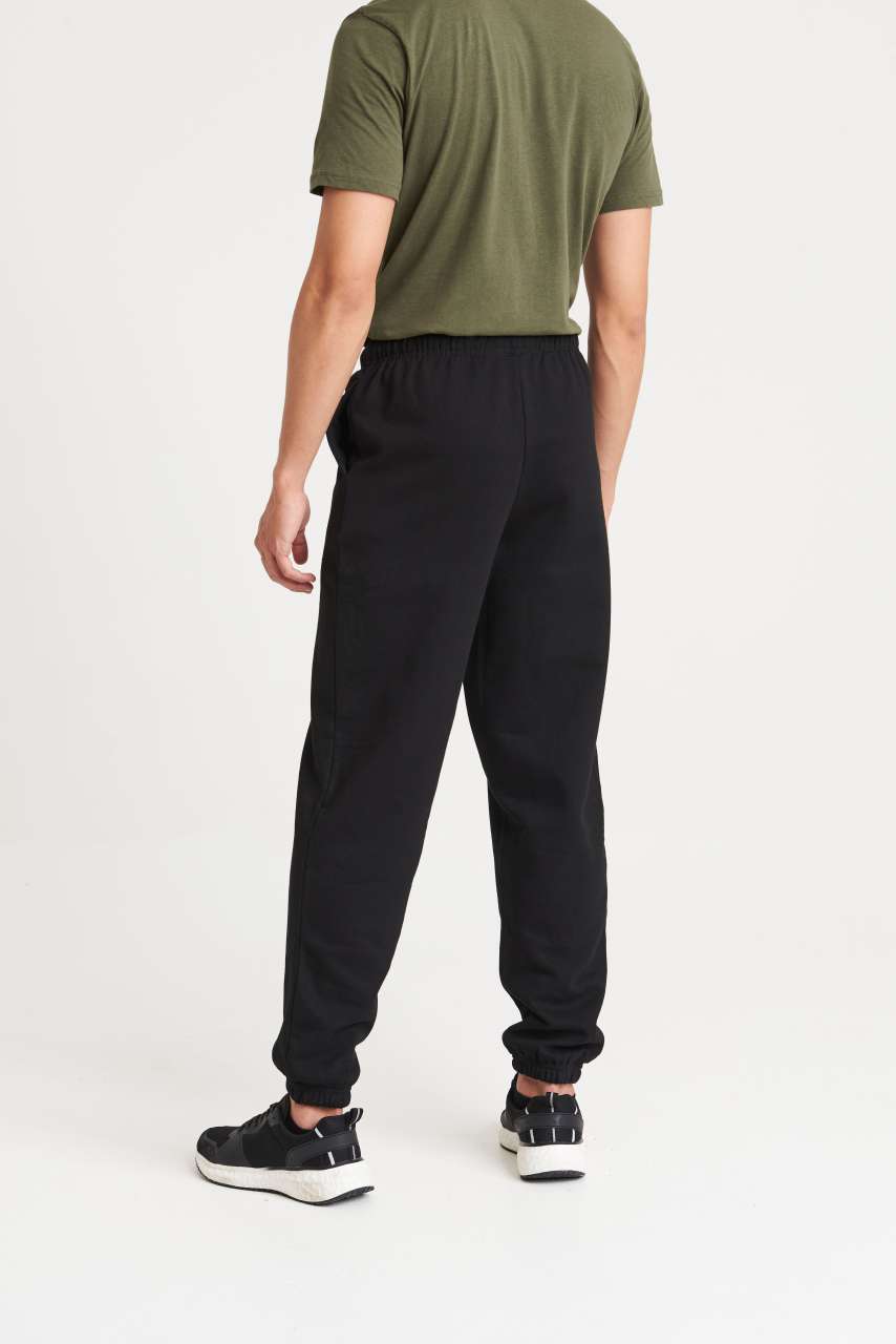 COLLEGE CUFFED JOGPANTS - Deep Black - Additional
