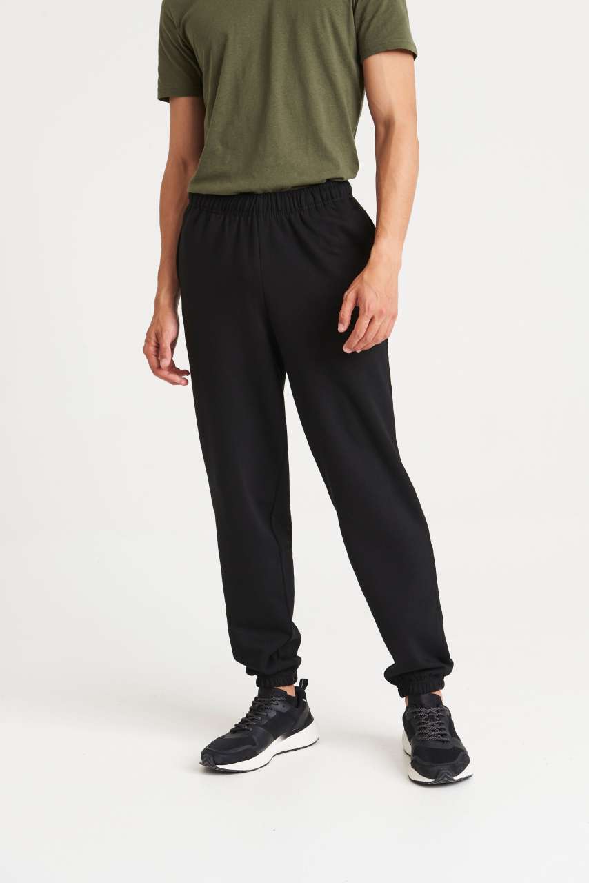 COLLEGE CUFFED JOGPANTS - Deep Black - Additional