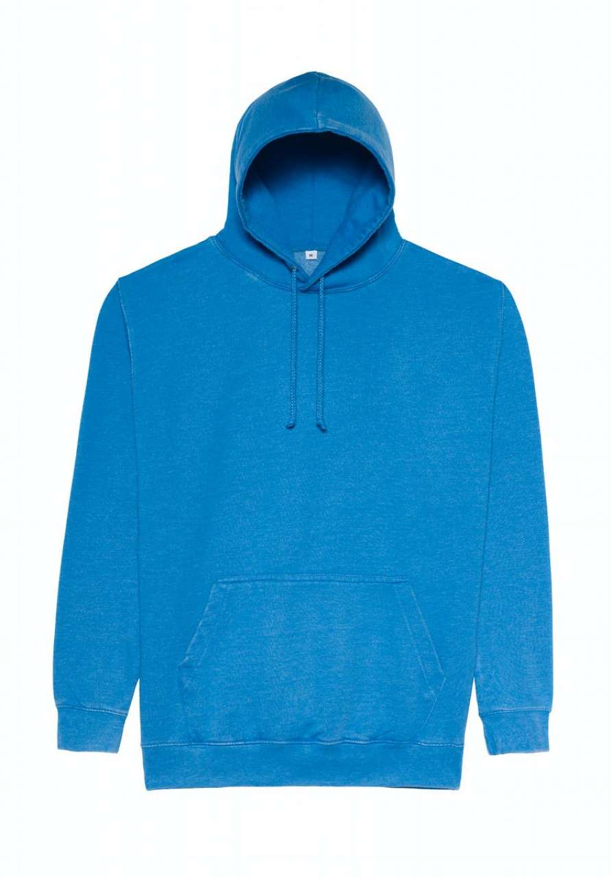 WASHED HOODIE - Washed Sapphire Blue - colorimageurl