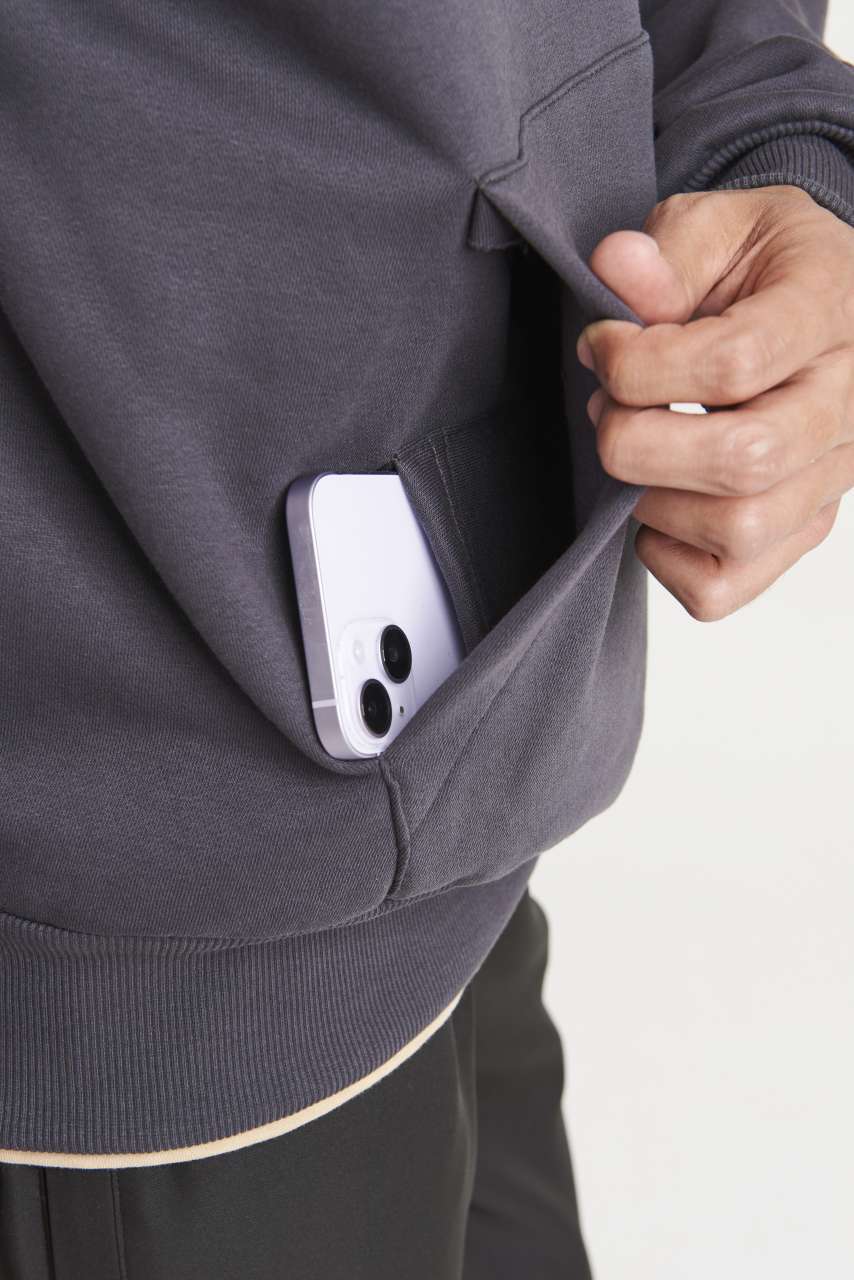 SIGNATURE HEAVYWEIGHT HOODIE - Heather Grey - Additional