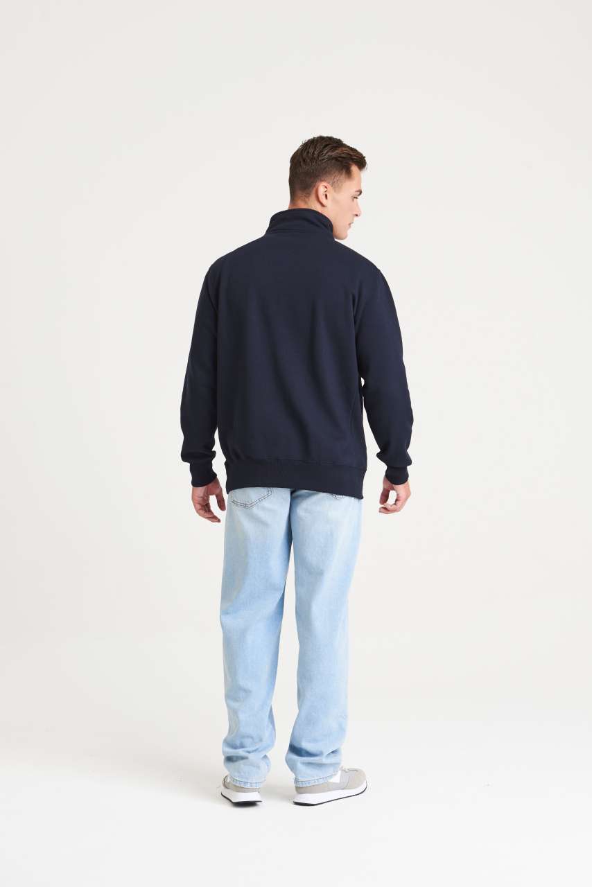 CAMPUS FULL ZIP SWEAT - Charcoal - Additional