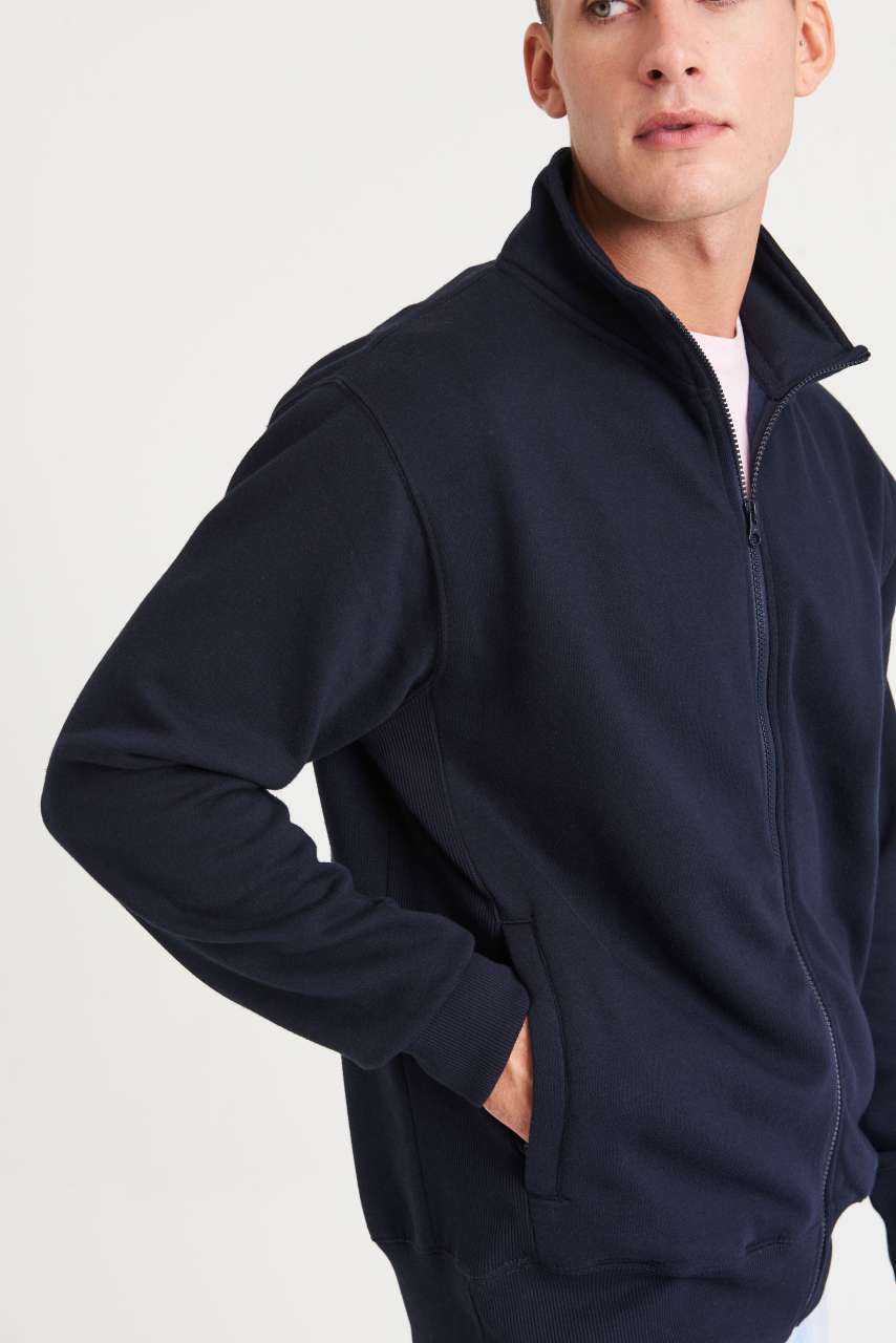 CAMPUS FULL ZIP SWEAT - Charcoal - Additional