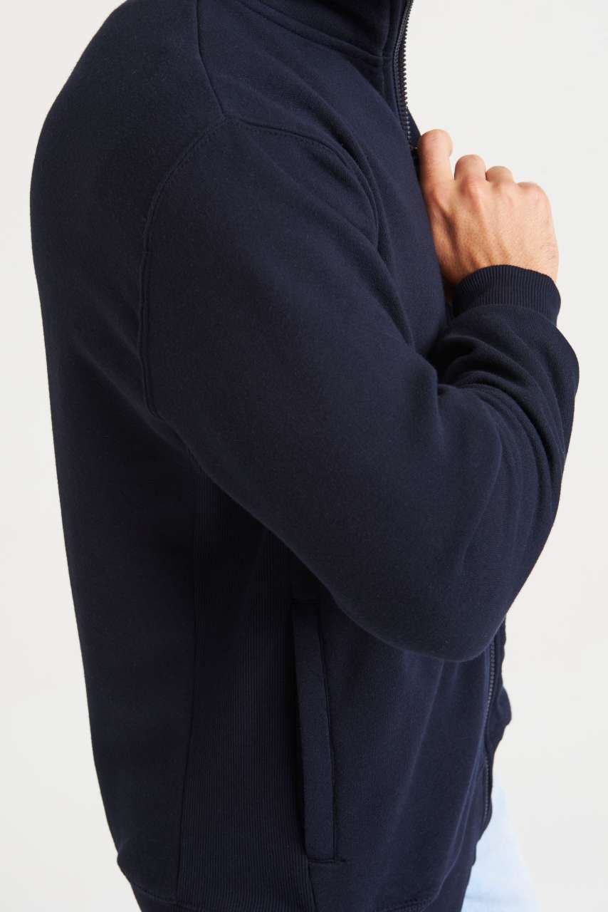 CAMPUS FULL ZIP SWEAT - Charcoal - Additional