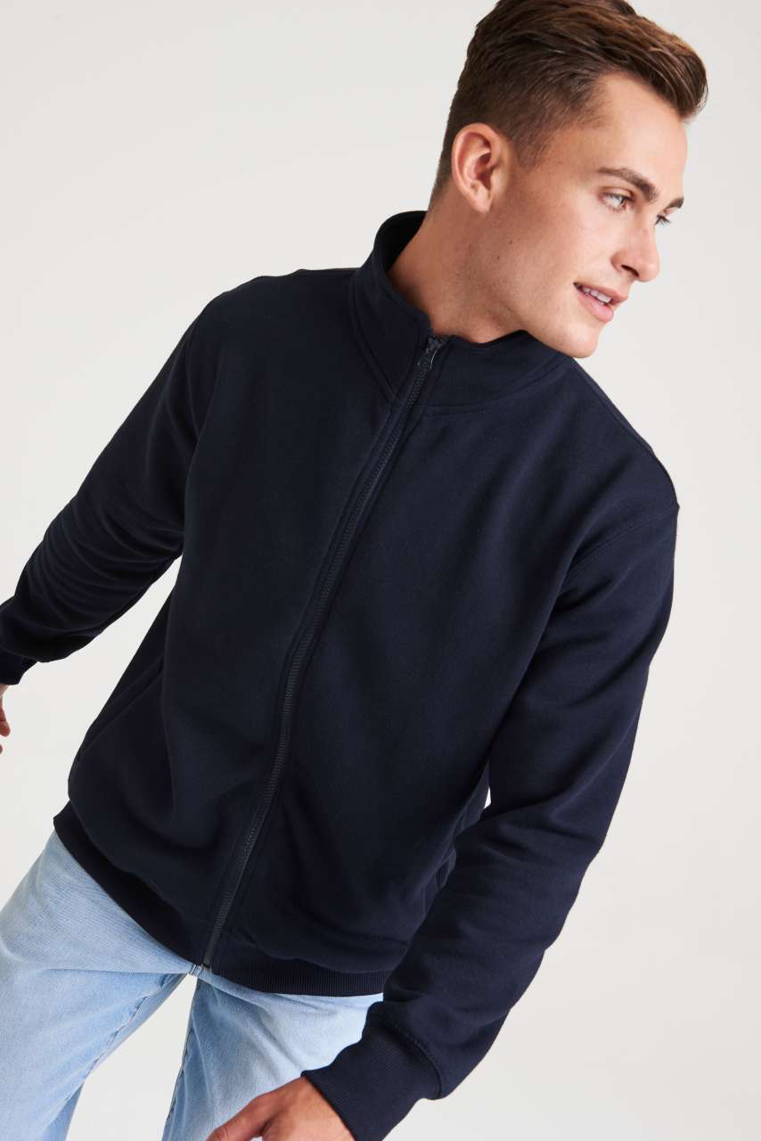 CAMPUS FULL ZIP SWEAT - Charcoal - Additional