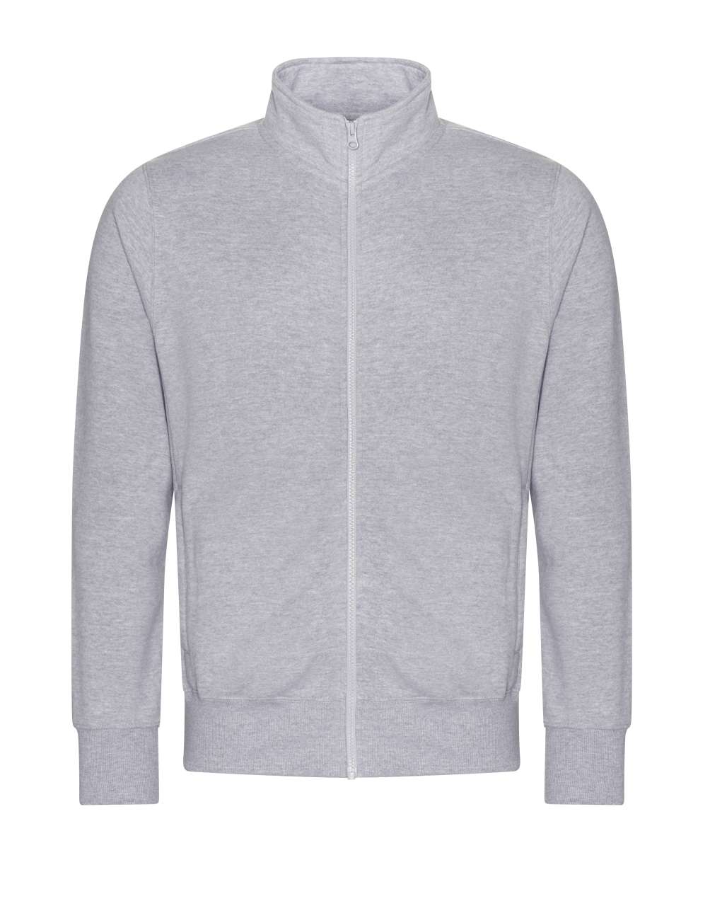 CAMPUS FULL ZIP SWEAT - Heather Grey - Additional