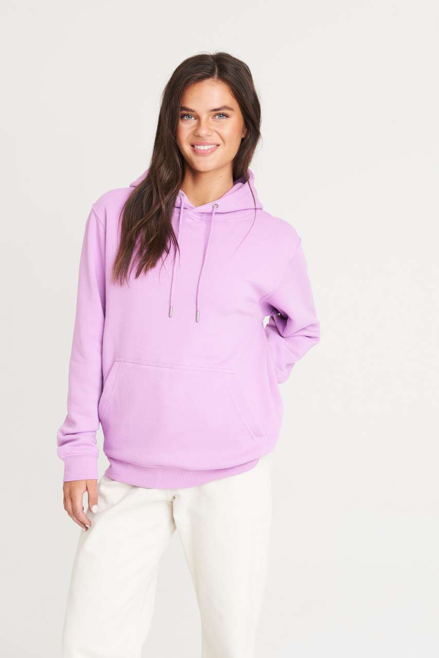 ORGANIC HOODIE - Arctic White - Model