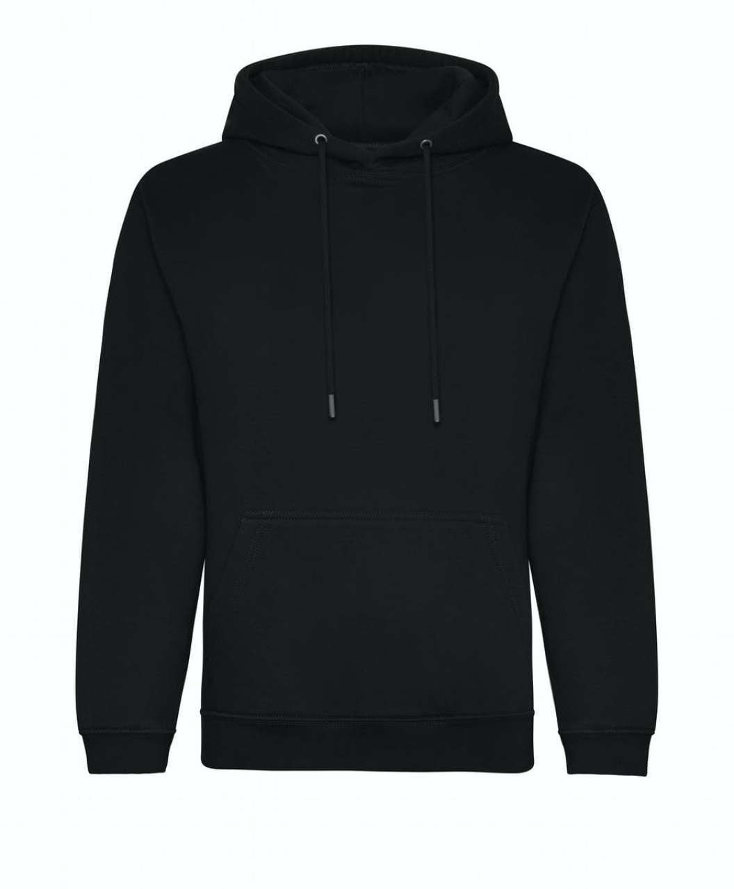 ORGANIC HOODIE - Deep Black - Main