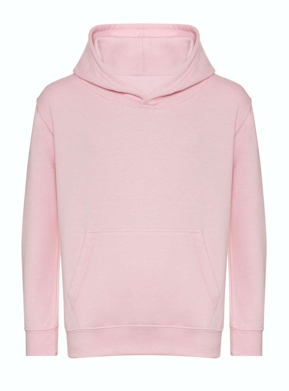 KIDS ORGANIC HOODIE - Baby Pink - Main