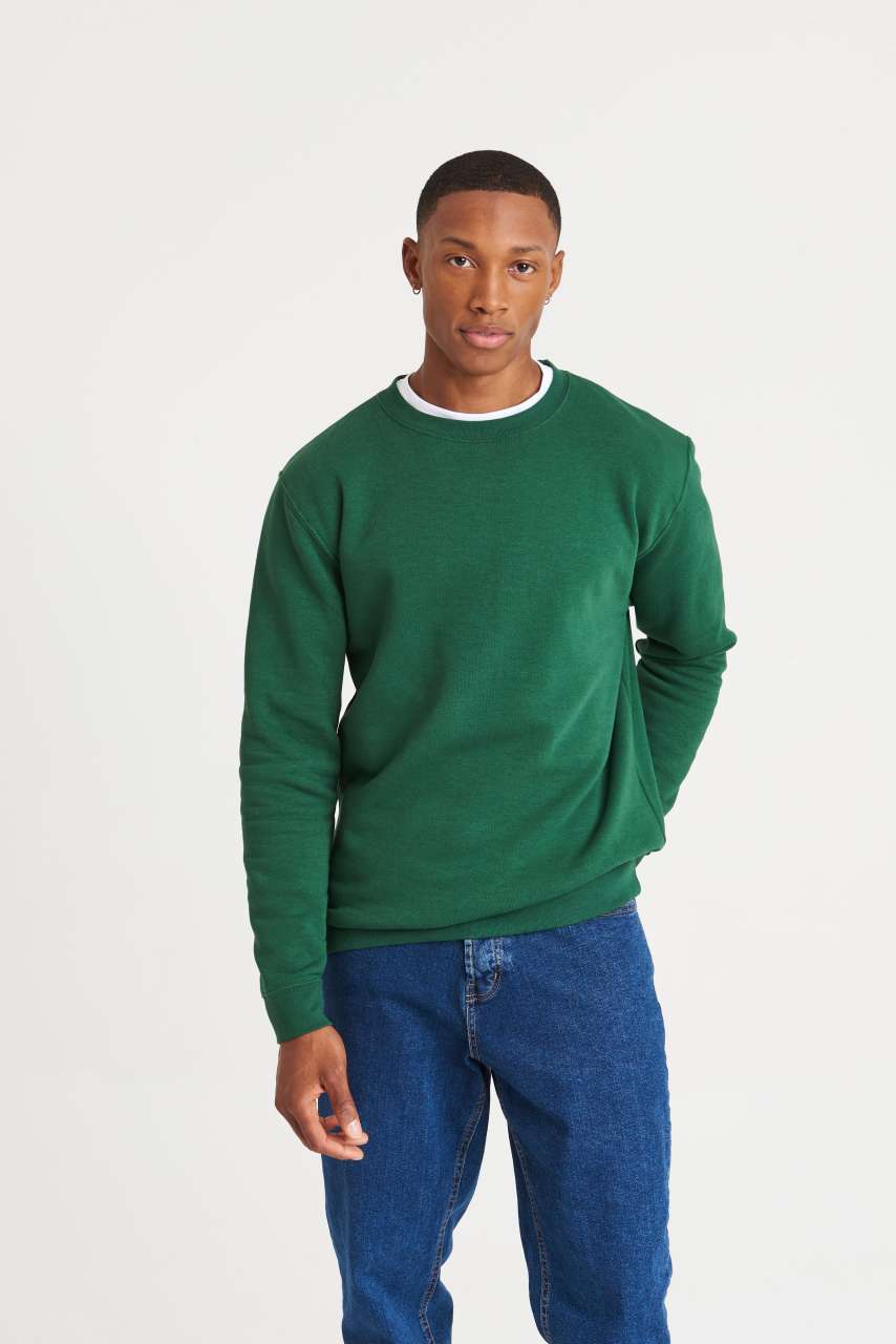 ORGANIC SWEAT - Arctic White - Model