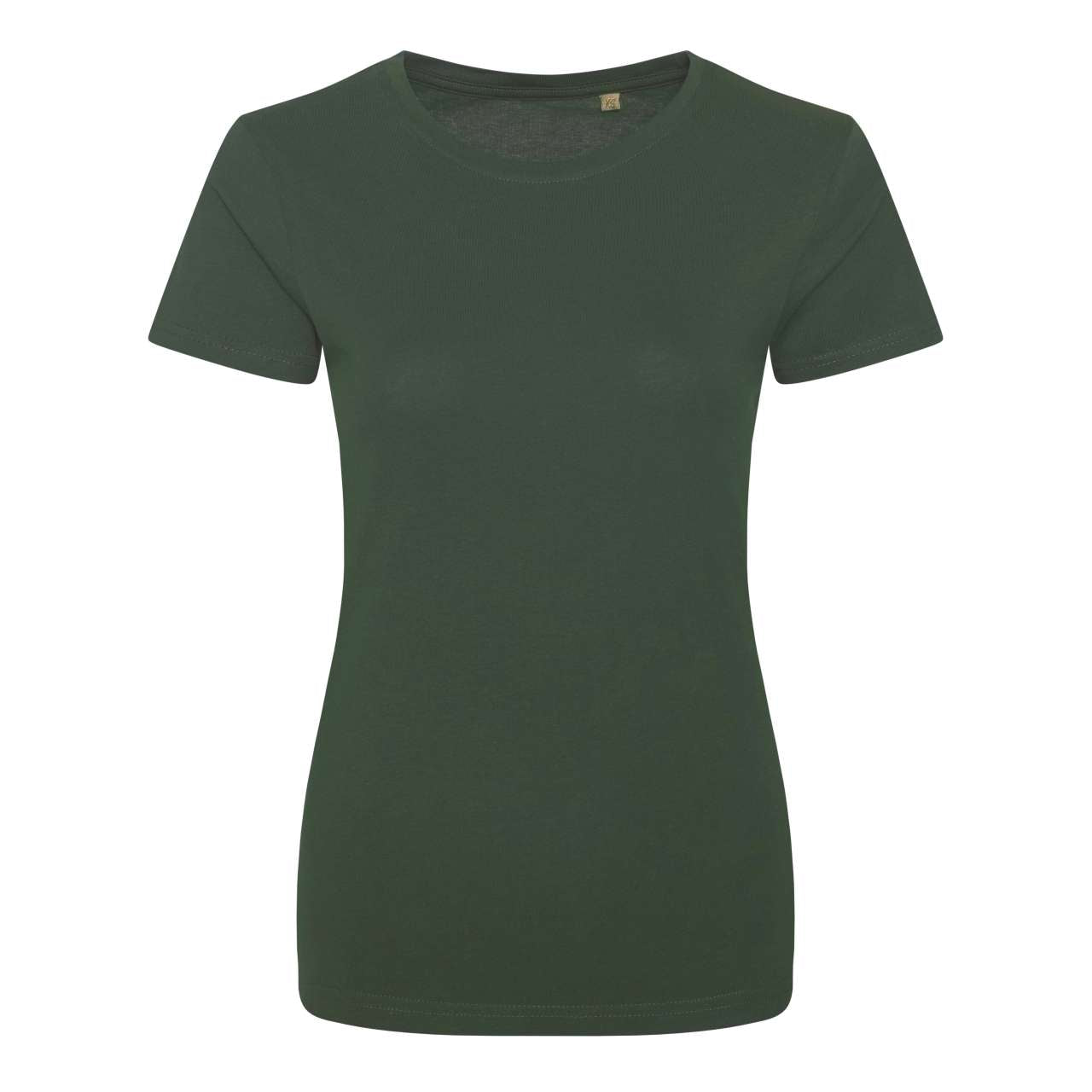 CASCADES ORGANIC WOMEN'S TEE - Bottle Green - Main
