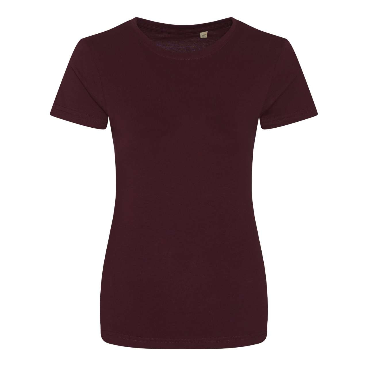 CASCADES ORGANIC WOMEN'S TEE - Burgundy - Main