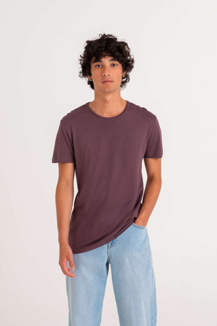 DAINTREE ECOVISCOSE TEE - Arctic White - Model
