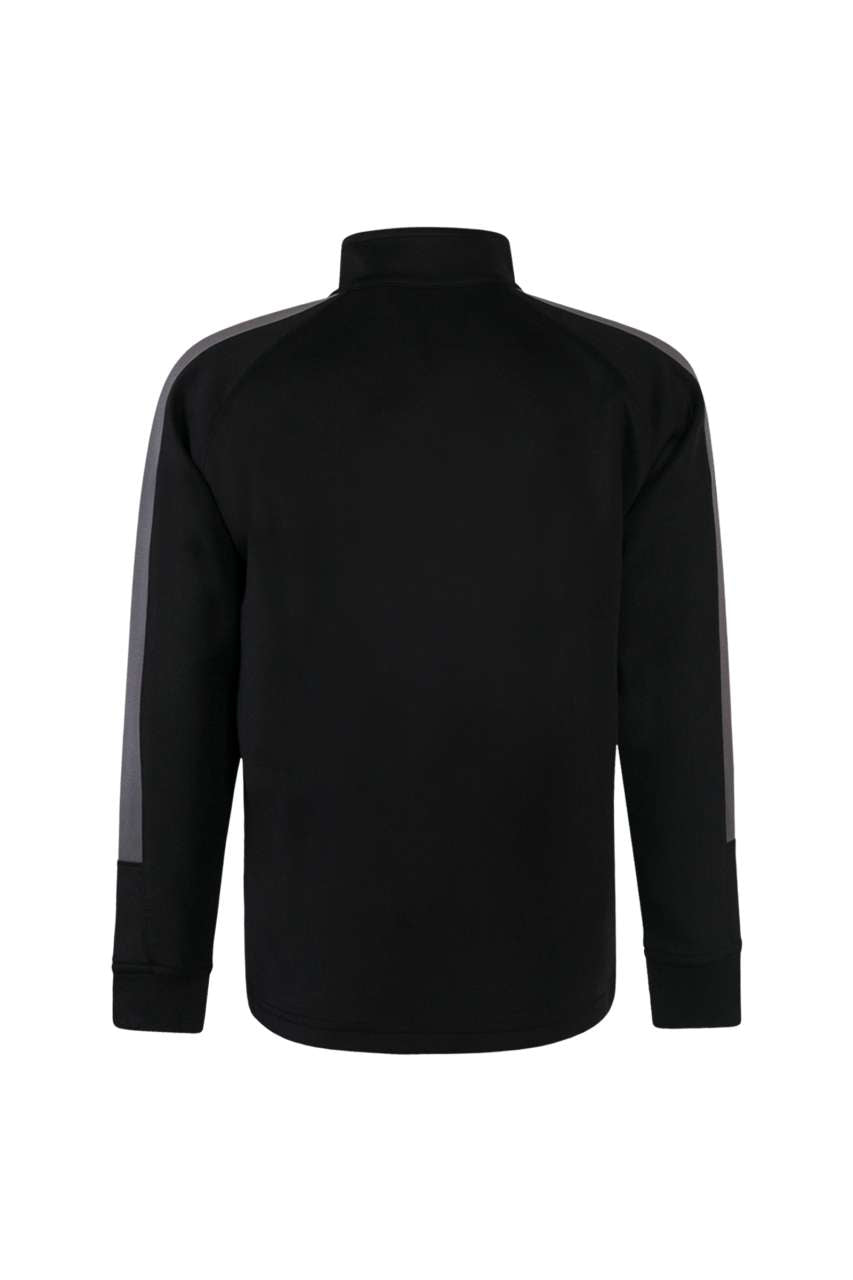 KID'S KNITTED TRACKSUIT TOP - Black/Gunmetal Grey - Main