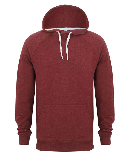MEN'S FRENCH TERRY HOODIE - Burgundy Marl - Main