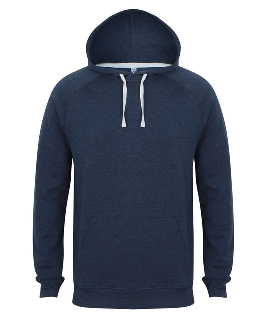 MEN'S FRENCH TERRY HOODIE - Navy Marl - colorimageurl